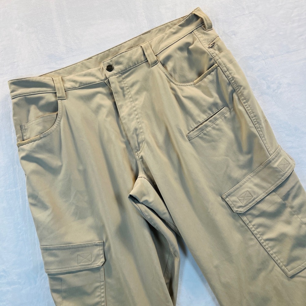 Propper Khaki Tactical Cargo Pants Tan Stretch Nylon Spandex 38x34